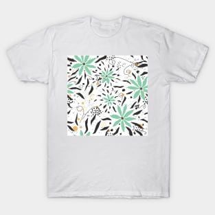 Floral Pattern T-Shirt